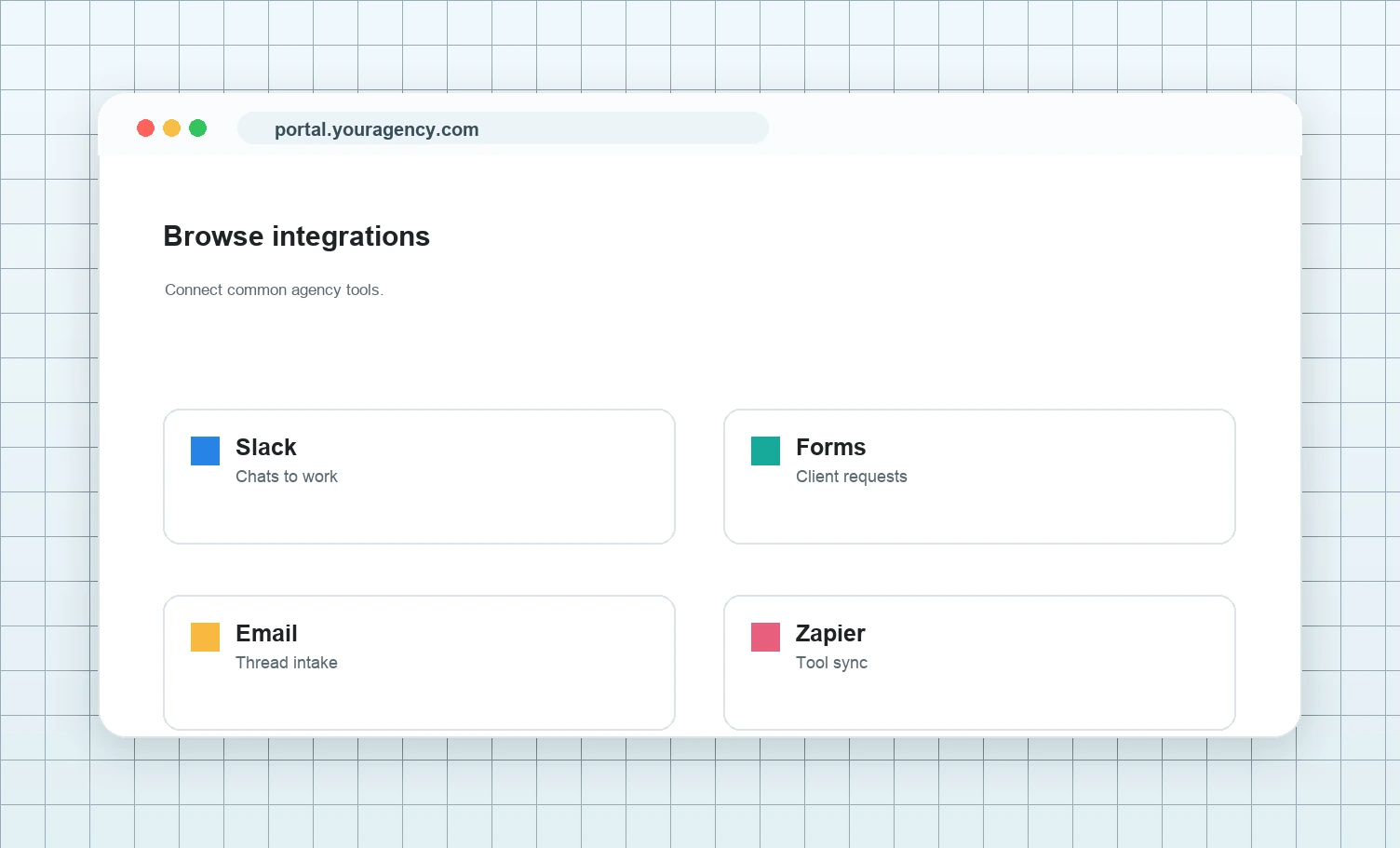 WhiteLabel workflow and integration screenshots