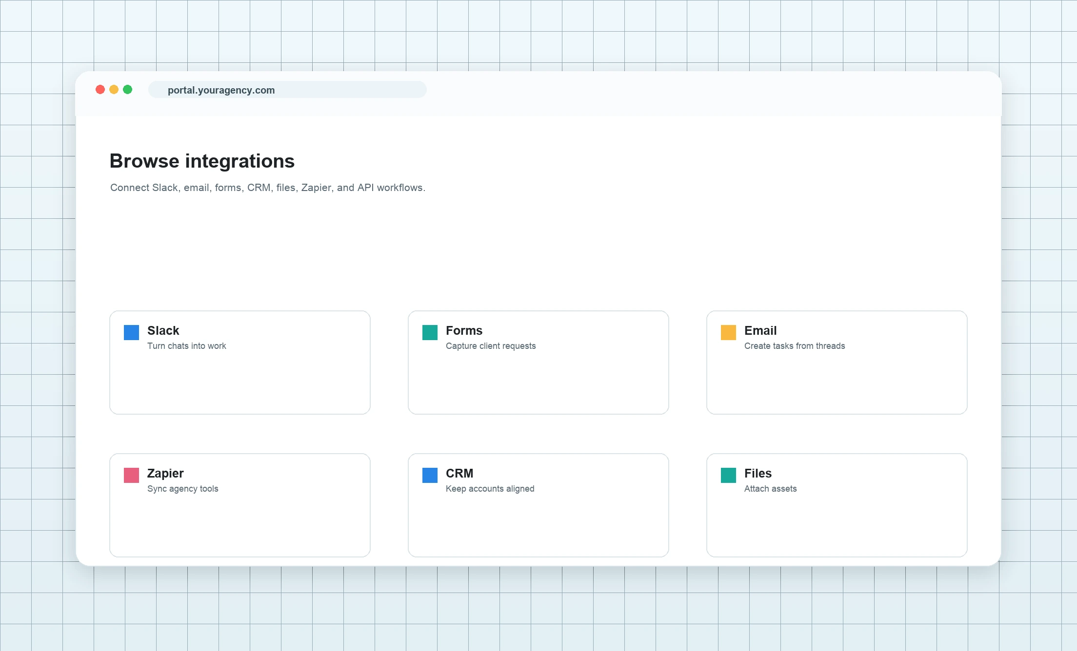 WhiteLabel workflow and integration screenshots