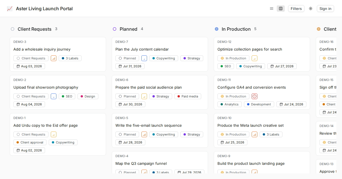 WhiteLabel client-delivery view 1